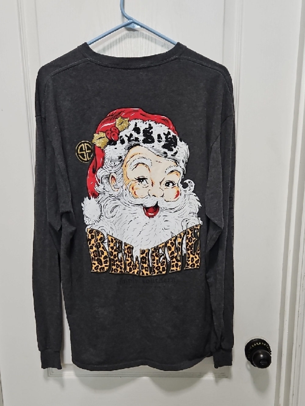 Simply Southern Santa Long Sleeve - Picture 3 of 3